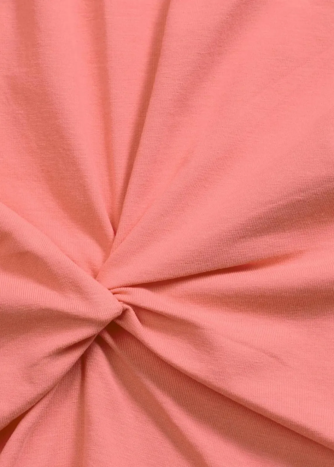 bonprix Shirts & Tops^T-Shirt mit Knotendetail helllachs