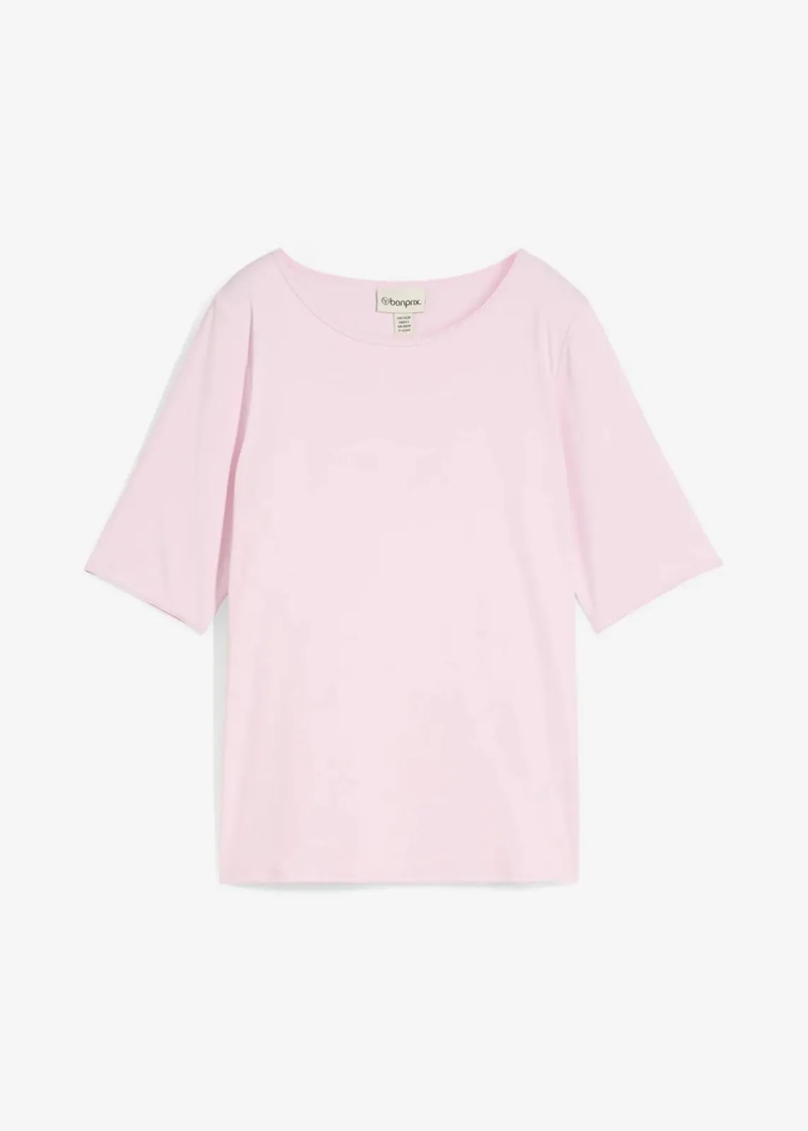 bonprix Basics|Shirts & Tops^T-Shirt mit recyceltem Polyamid puderflieder