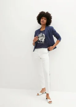 bonprix Shirts & Tops|Nachhaltigere Materialien^T-Shirt Sea Love dunkelblau/cremeweiss bedruckt