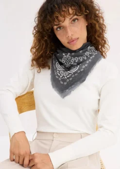 bonprix Schals & Tücher|Schuhe & Accessoires In Spezialgrößen·Tücher & Ponchos^Tuch dunkelgrau