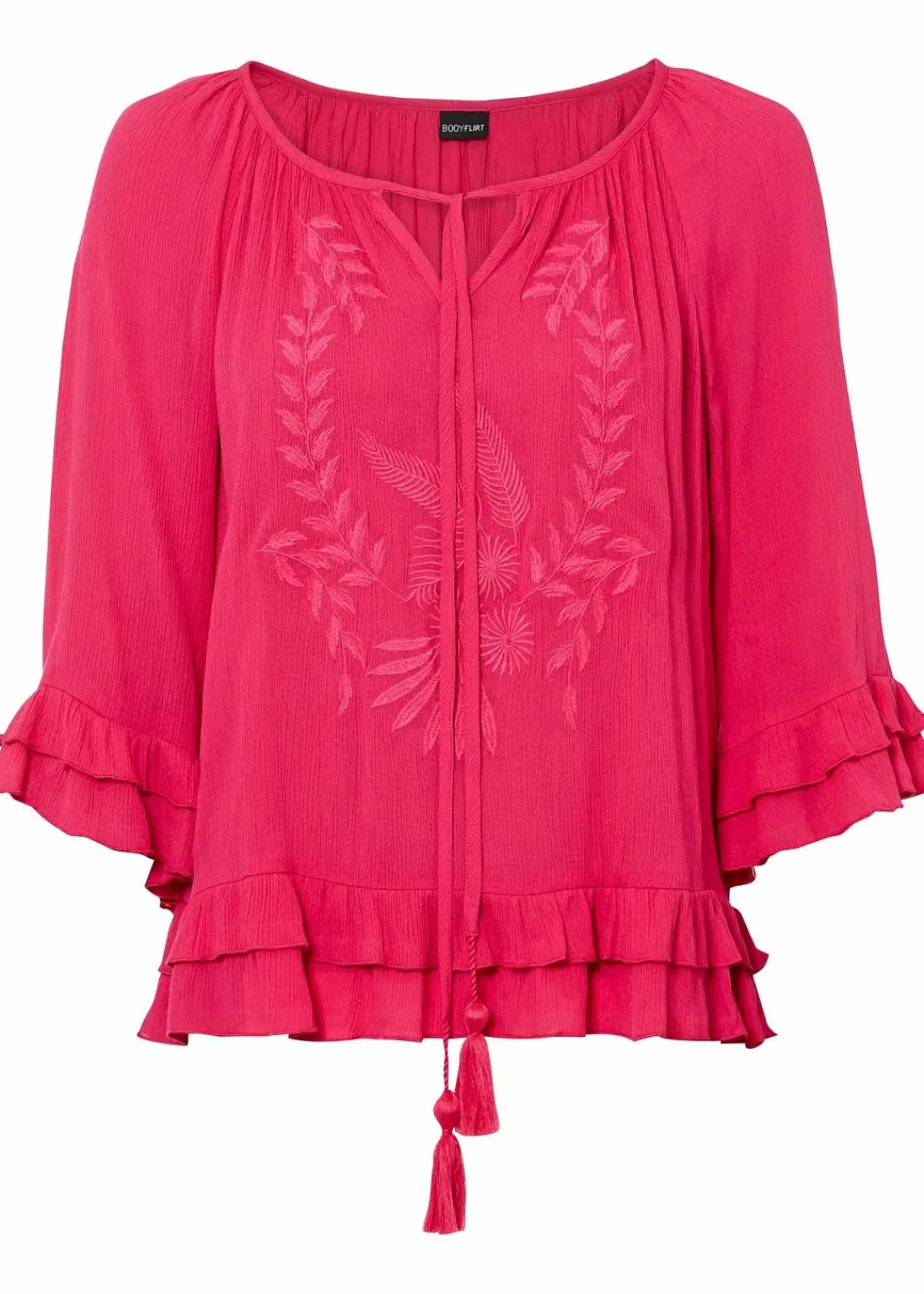 bonprix Nachhaltigere Materialien|Blusen & Tuniken^Tunika aus softer Viskose pinklady