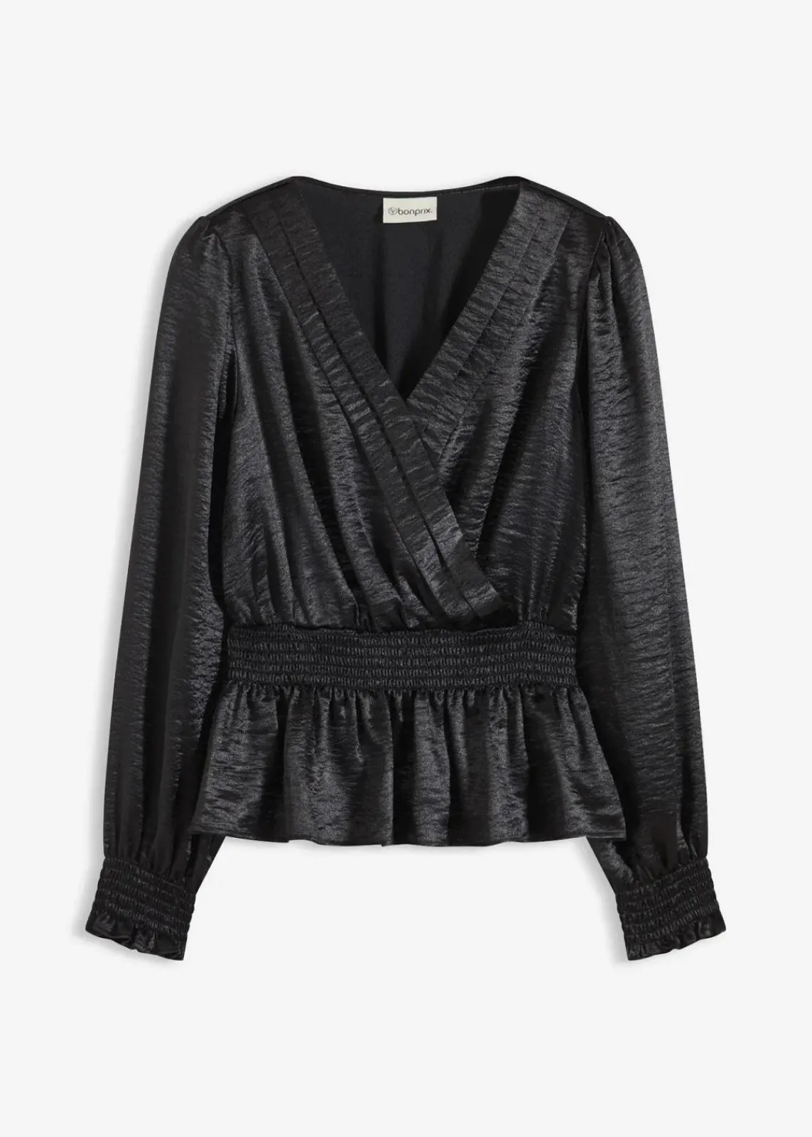 bonprix Bekleidung·Jacken & Mäntel|Blusen & Tuniken^Tunikabluse schwarz