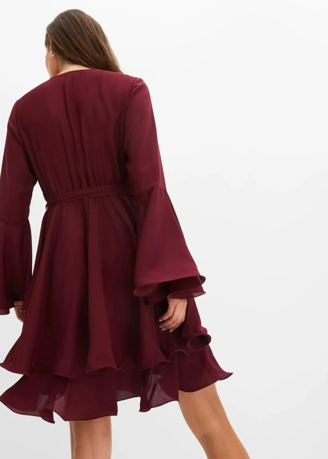 bonprix Kleider|Bekleidung·Pullover & Strickjacken^Tunika-Kleid ahornrot