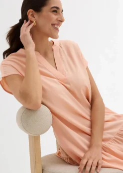 bonprix Bekleidung·Pullover & Strickjacken|Kleider^Tunikakleid aus feiner Viskose melba