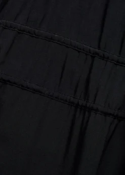 bonprix Kleider|Bekleidung·Pullover & Strickjacken^Tunika-Kleid aus fließendem Viskose-Mix schwarz