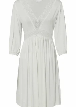bonprix Nachhaltigere Materialien|Kleider^Tunika-Kleid aus softem Viskose-Mix weiß