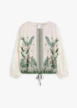 bonprix Shirts & Tops^Tunika-Shirt bedruckt cremeweiß bedruckt