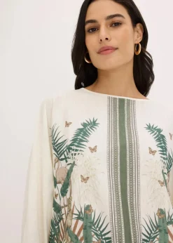 bonprix Shirts & Tops^Tunika-Shirt bedruckt cremeweiß bedruckt
