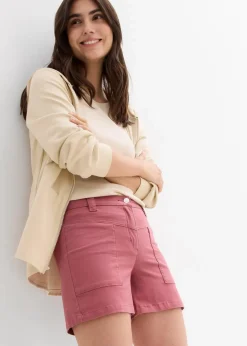 bonprix Hosen|Shorts^Twill Shorts softbeere