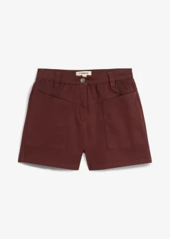 bonprix Bekleidung·Outdoorbekleidung|Bekleidung·Kleider^Twill Shorts terrabraun