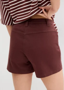 bonprix Bekleidung·Outdoorbekleidung|Bekleidung·Kleider^Twill Shorts terrabraun