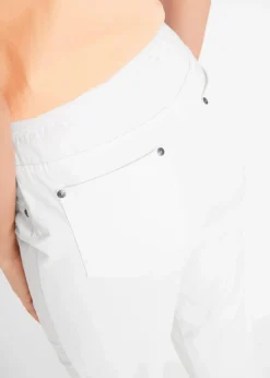 bonprix Bekleidung·Kleider|Hosen^Twill Treggings aus elastischem Baumwoll-Mix weiß