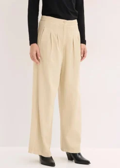 bonprix Hosen|Bekleidung·Kleider^Twillhose aus reiner Baumwolle hellsand