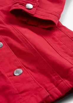 bonprix Bekleidung·Hosen|Jacken & Mäntel^Twill-Jacke rot