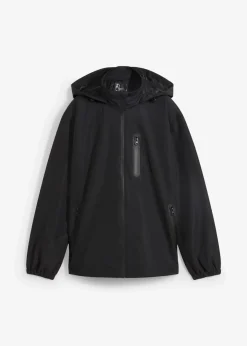 bonprix Bekleidung·Jumpsuits|Bekleidung·Sweat^Ultraleichte Regenjacke schwarz