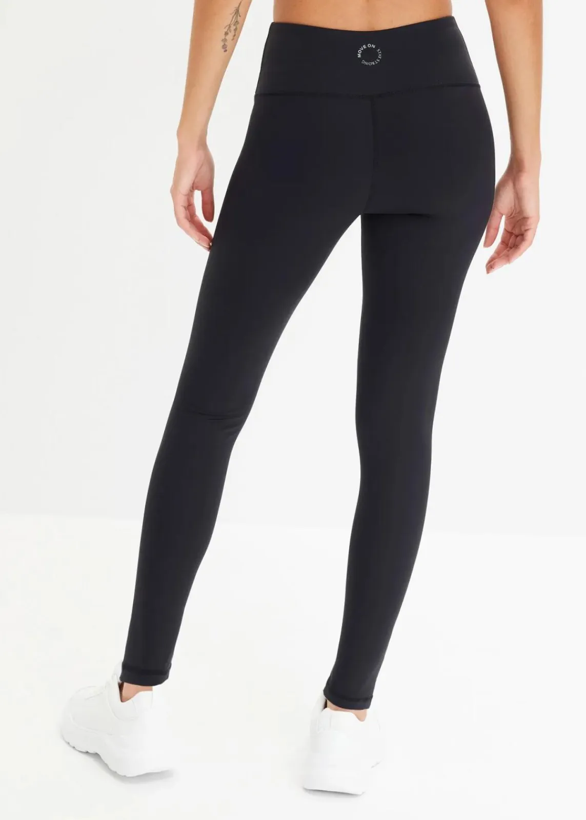 bonprix Bekleidung·Sweat|Bekleidung·Kleider^Ultra-leichte Sport-Leggings mit Komfortbund schwarz