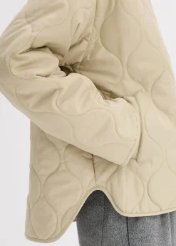 bonprix Jacken & Mäntel|Bekleidung·Hosen^Ultraleichte Steppjacke, Oversized mattschilf