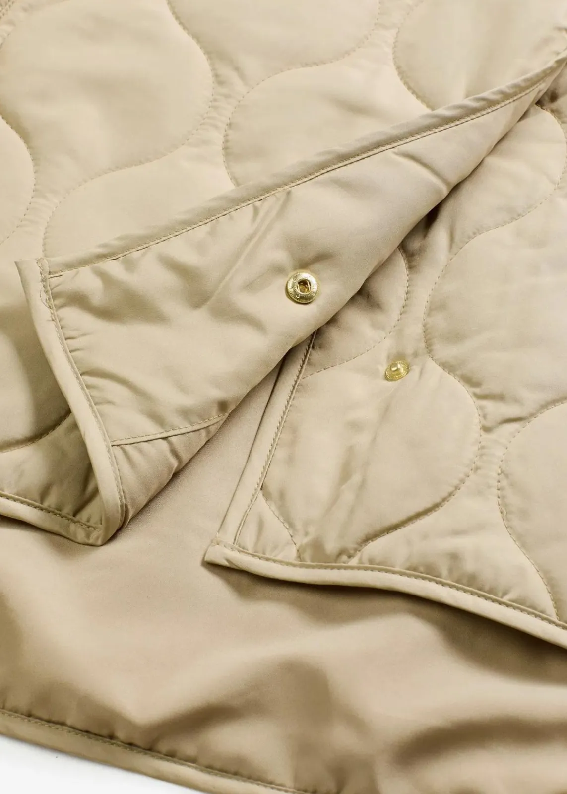 bonprix Jacken & Mäntel|Bekleidung·Hosen^Ultraleichte Steppjacke, Oversized mattschilf