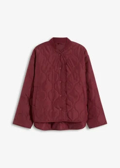 bonprix Jacken & Mäntel|Bekleidung·Hosen^Ultraleichte Steppjacke, Oversized dunkelbeere