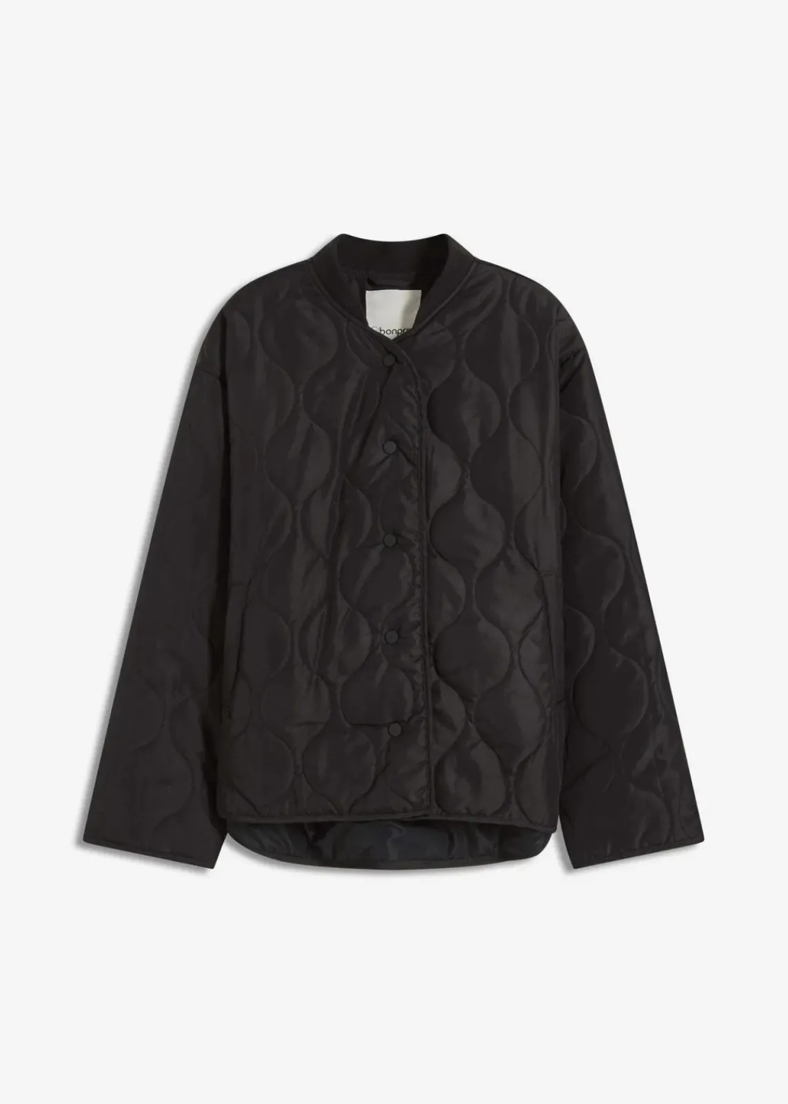 bonprix Bekleidung·Hosen|Jacken & Mäntel^Ultraleichte Steppjacke, Oversized schwarz