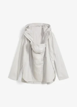 bonprix Bekleidung·Blazer|Umstandsmode^Ultraleichte wind- und regenfeste Umstands- und Tragejacke silber