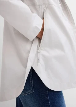 bonprix Bekleidung·Blazer|Umstandsmode^Ultraleichte wind- und regenfeste Umstands- und Tragejacke silber