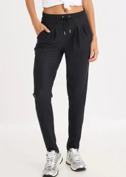 bonprix Bekleidung·Sweat|Bekleidung·Kleider^Ultrasofte Sporthose, schnelltrocknend schwarz