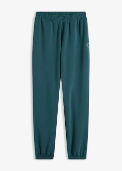 bonprix Bekleidung·Sweat|Bekleidung·Kleider^Ultrasofte Sport-Jogginghose mit Modal petrolgrün