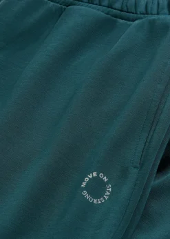 bonprix Bekleidung·Sweat|Bekleidung·Kleider^Ultrasofte Sport-Jogginghose mit Modal petrolgrün
