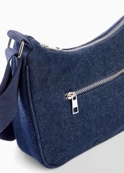 bonprix Taschen^Umhängetasche im Denim Look blau denim