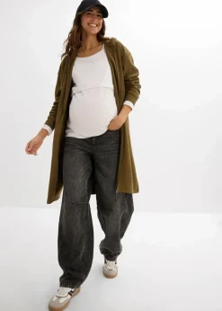 bonprix Bekleidung·Blazer|Umstandsmode^Umstands- und Stillshirts aus Bio-Baumwolle (2er Pack) schwarz/weiß