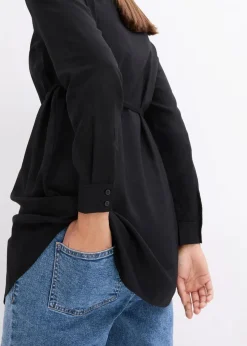bonprix Bekleidung·Blazer|Umstandsmode^Umstandsbluse und Stillbluse aus Viskose schwarz