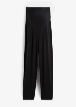 bonprix Bekleidung·Blazer|Nachhaltigere Materialien^Umstands-Haremshose aus Jersey, Loose Fit schwarz