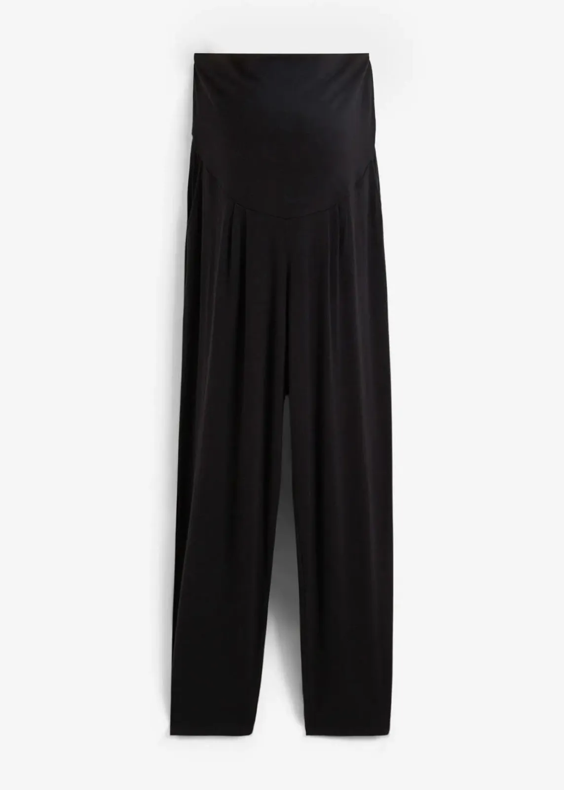 bonprix Bekleidung·Blazer|Nachhaltigere Materialien^Umstands-Haremshose aus Jersey, Loose Fit schwarz
