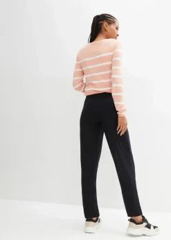 bonprix Bekleidung·Blazer|Nachhaltigere Materialien^Umstands-Haremshose aus Jersey, Loose Fit schwarz