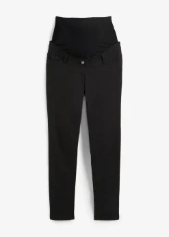 bonprix Bekleidung·Blazer|Umstandsmode^Umstandshose mit Stretch, Slim fit schwarz