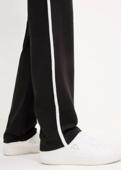 bonprix Bekleidung·Blazer|Umstandsmode^Umstandshosen aus Baumwoll-Jersey, Straight Leg (2er-Pack) dunkelblau+schwarz