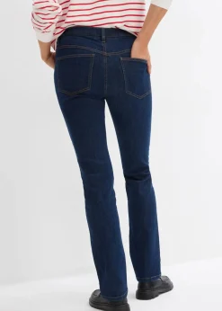 bonprix Bekleidung·Blazer|Umstandsmode^Umstandsjeans aus Bio-Baumwolle, Straight Leg dunkelblau denim