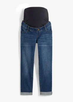 bonprix Bekleidung·Blazer|Umstandsmode^Umstandsjeans mit 7/8 Länge, Slim blau denim