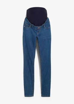 bonprix Bekleidung·Blazer|Umstandsmode^Umstandsjeans mit Bio-Baumwolle, Skinny blau denim