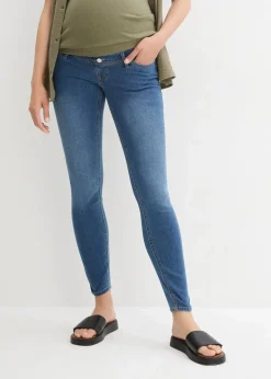 bonprix Bekleidung·Blazer|Umstandsmode^Umstandsjeans, Skinny mittelblau denim