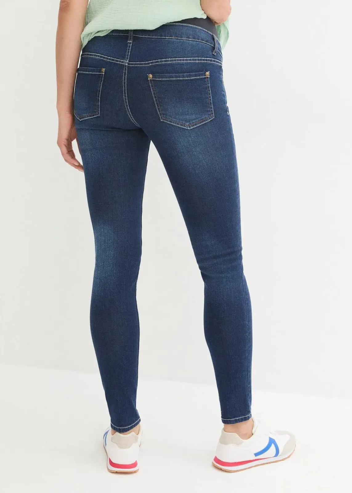 bonprix Bekleidung·Blazer|Umstandsmode^Umstandsjeans, Skinny nachtblau denim