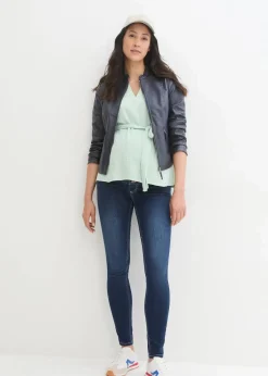 bonprix Bekleidung·Blazer|Umstandsmode^Umstandsjeans, Skinny nachtblau denim