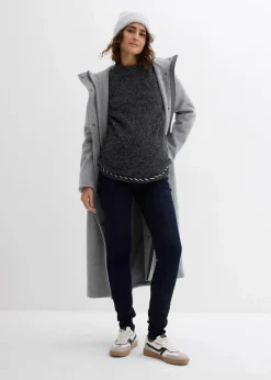 bonprix Umstandsmode|Bekleidung·Blazer^Umstandsjeggings mit Stretch, Skinny dunkelblau denim