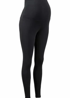 bonprix Wäsche·Still- & Umstandswäsche|Wäsche·Nachtwäsche^Umstandsleggings aus Bio-Baumwolle schwarz