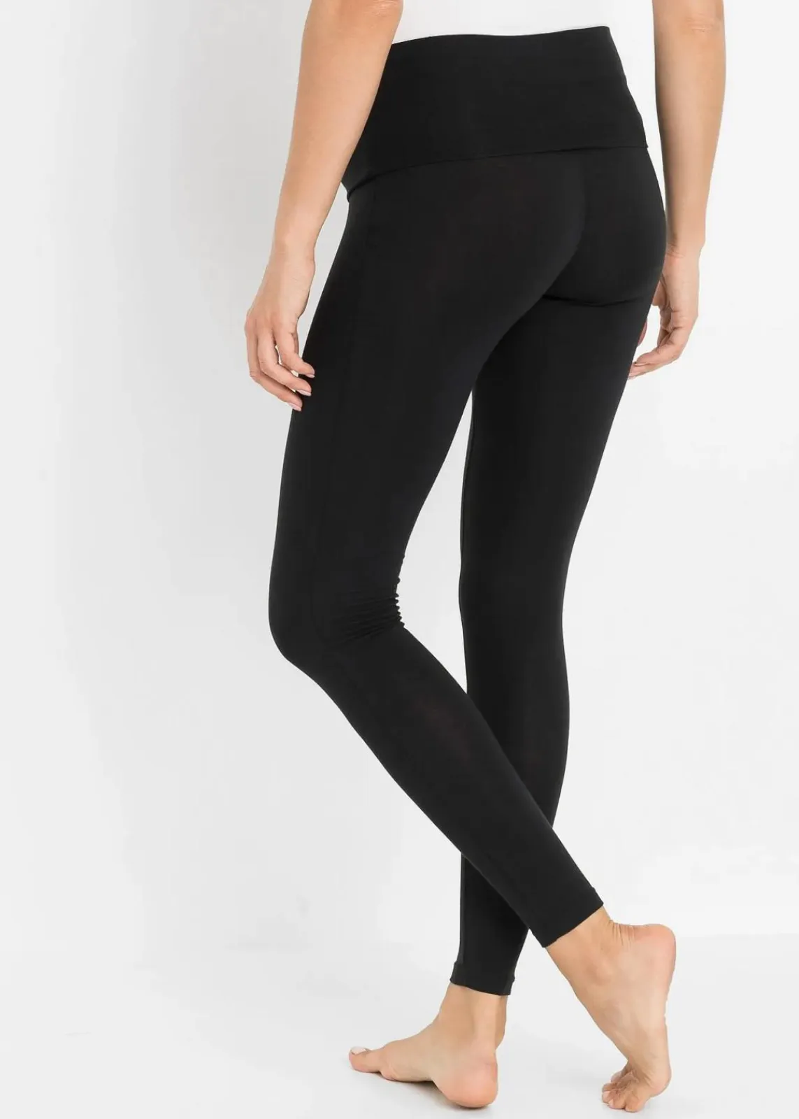 bonprix Wäsche·Still- & Umstandswäsche|Wäsche·Nachtwäsche^Umstandsleggings aus Bio-Baumwolle schwarz