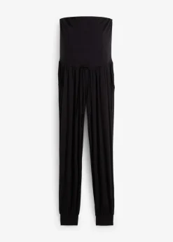 bonprix Bekleidung·Blazer|Nachhaltigere Materialien^Umstands-Loungehose für die Schwangerschaft und danach schwarz