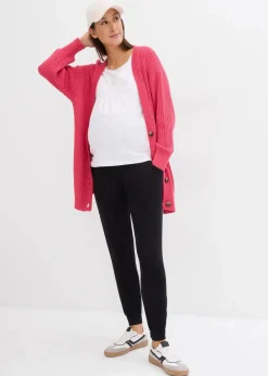 bonprix Bekleidung·Blazer|Nachhaltigere Materialien^Umstands-Loungehose für die Schwangerschaft und danach schwarz