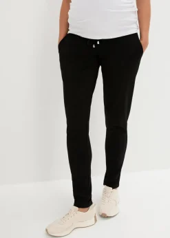 bonprix Bekleidung·Blazer|Umstandsmode^Umstands-Schlupfhose mit elastischem Bund schwarz