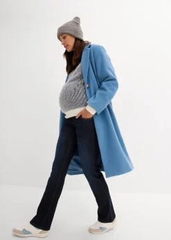 bonprix Bekleidung·Blazer|Umstandsmode^Umstands-Stretch-Jeans, Bootcut dunkelblau denim